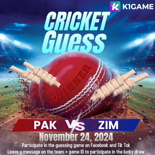 K1 Game Cricket Guess and Win - Participate to Predict the Winner