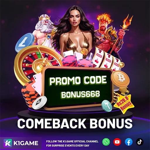 K1 Game Mysterious Bonus Promo Code bonus668