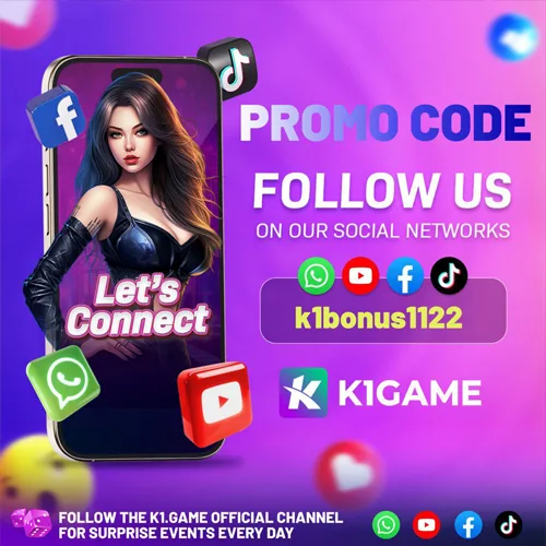 K1 Game promo code k1bonus1122 for free bonus rewards