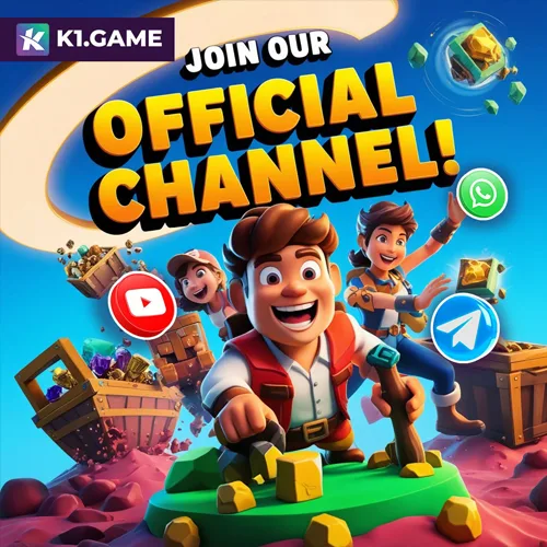 Unlock exclusive rewards with K1 Game on WhatsApp, YouTube, and Telegram