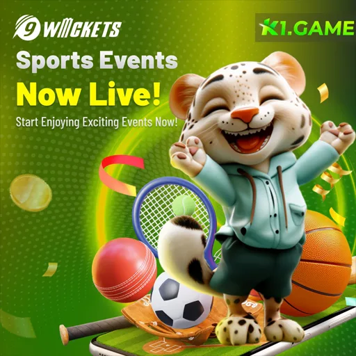 Bet and Win with 9Wickets Live Sports Betting on K1 Game