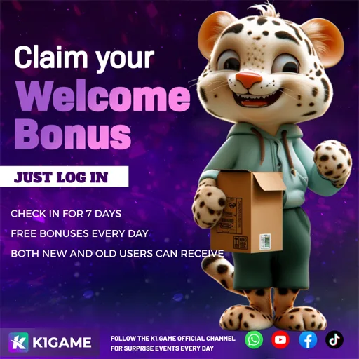 Claim your welcome bonus, trial money, and revive chance on K1.Game!