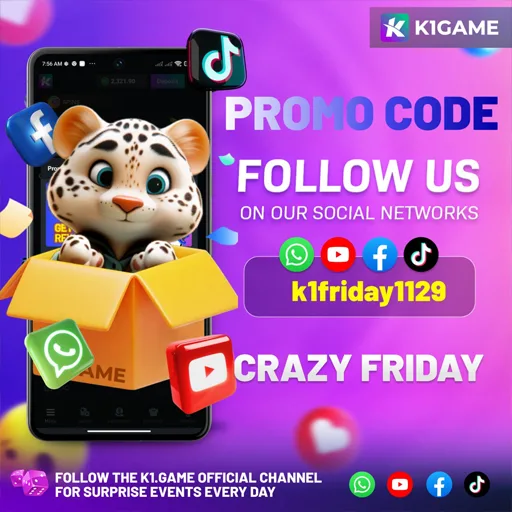 Crazy Friday with K1 Game, unlock hidden skills and win big, mysterious bonus offer, K1 Game Friday fun