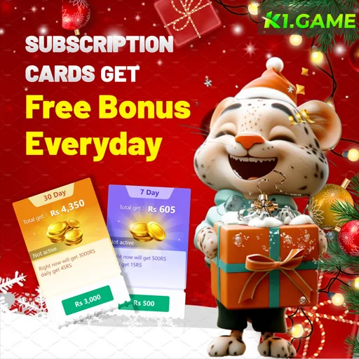 Get exclusive discounts and cashback with the K1 Game Subscription Card