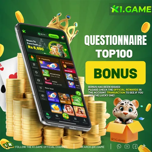 Join K1 Game’s questionnaire for a chance to win rewards