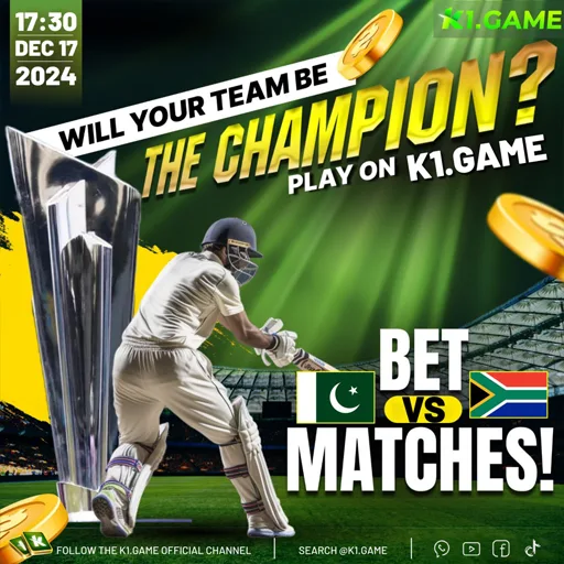 Pakistan vs South Africa 1st ODI December 17, 2024 on K1 Game