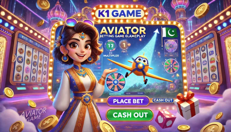 Aviator Betting Game gameplay on K1 Game platform