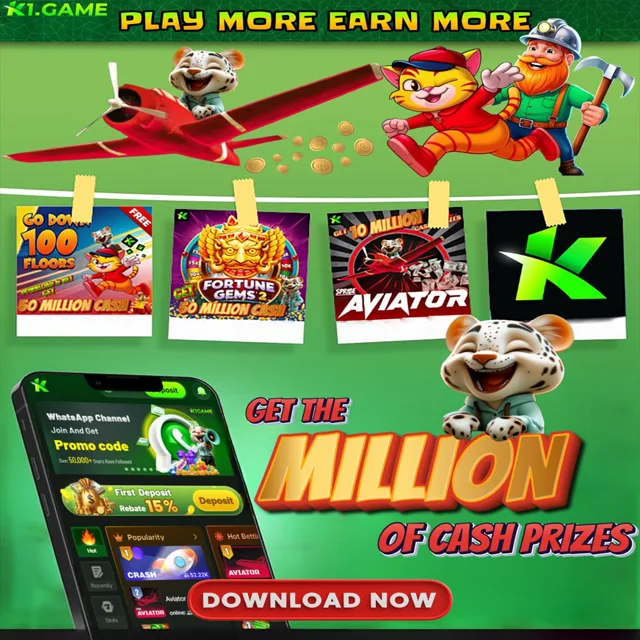 Enjoy updated popular games and earn continuous rewards on K1.Game