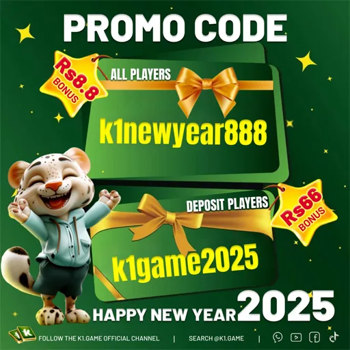 New Year promo code offer at K1.Game - Exclusive rewards and bonuses for players